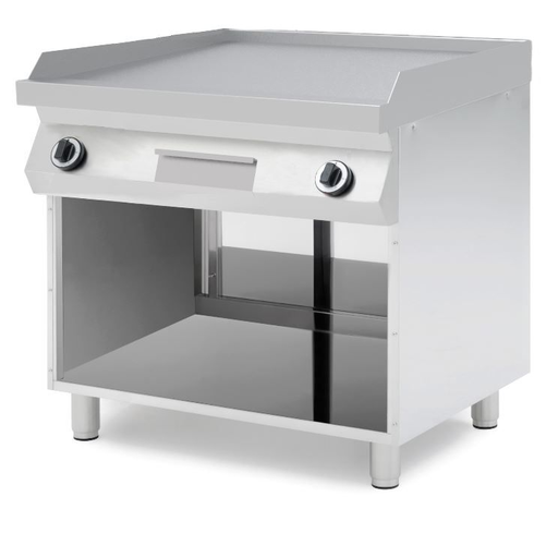 Płyta grillowa, gazowa, 10 kW, 800x700x900 mm, inox | HENDI, 220207