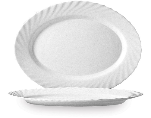 Półmisek owalny 290x214x22 mm, biały | ARCOROC, D6891
