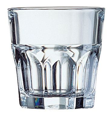 Szklanka niska 200 ml, 80 mm, przezroczysta, 6 szt. | ARCOROC, J2611