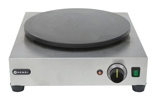 Naleśnikarka, 3 kW, 230 V, 509x470x161 mm, inox | HENDI, 212028