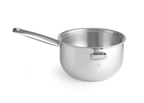 Rondel z płaszczem wodnym 1 l, 330x165x95 mm, inox | HENDI, 833032