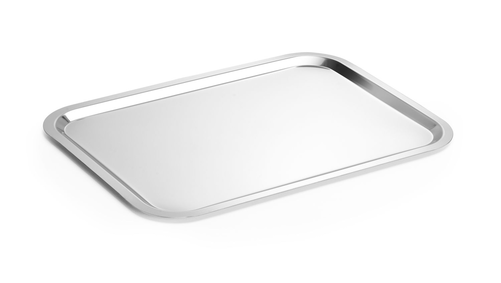 Taca ze stali nierdzewnej, 395x283 mm, inox | HENDI, 871829