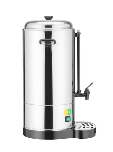 Warnik do napojów ze stali nierdzewnej o podwójnych ściankach, 2,2 kW, 18 l, ⌀ 288x602 mm | HENDI, 211502