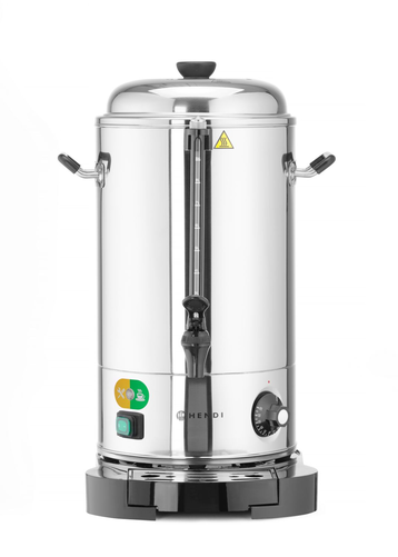 Warnik do napojów ze stali nierdzewnej o podwójnych ściankach, 2,2 kW, 9 l, ⌀ 288x602 mm | HENDI, 211403
