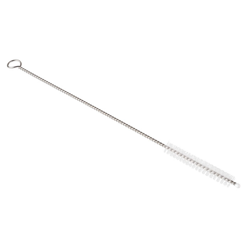 Szczoteczka do czyszczenia słomek, 8x200 mm, inox | APS, 93386