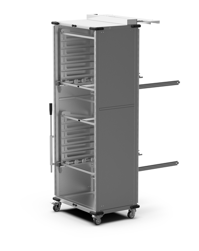 Rozwiązanie 6+6 bez drzwi, 6x 600x400, 765x539x1959 mm | UNOX, BakerTop Mind.Maps