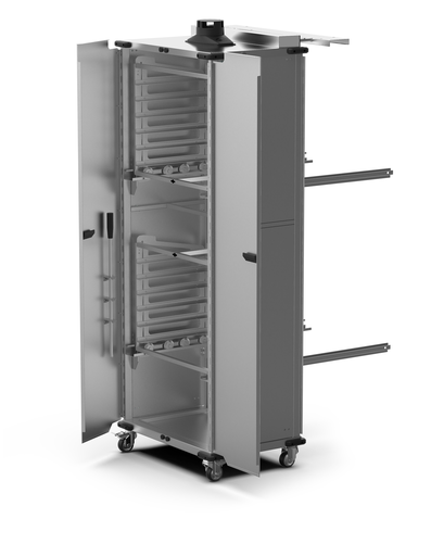 Rozwiązanie 6+6 z drzwiami, 6x 600x400, 765x539x1959 mm | UNOX, BakerTop Mind.Maps