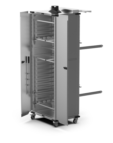 Rozwiązanie 10+4 z drzwiami, 10x 600x400, 768x539x1920 mm | UNOX, BakerTop Mind.Maps