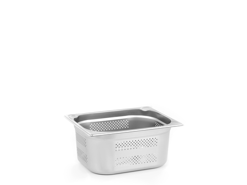 Pojemnik perforowany GN 1/2 150 mm ze stali nierdzewnej | TECHNICA, Platinum Line
