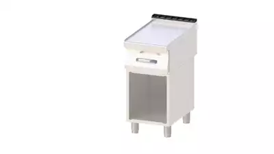 Płyta robocza z szufladą GN 1/1, 400x700x900 mm, inox | REDFOX, PP 70/40