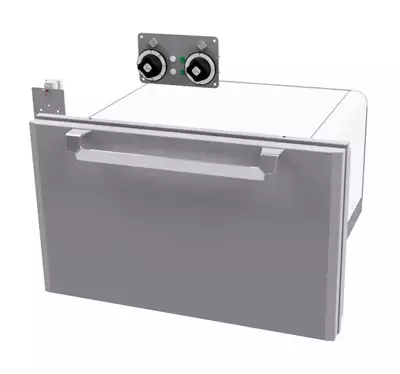 Piekarnik elektryczny, 5 kW, 800x690x486 mm, 400 V, inox | RMGASTRO, FSD - 78 ET