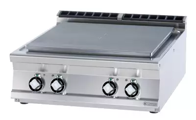 Kuchnia elektryczna 4-płytowa, 13,6 kW, 800x900x280 mm, 400 V,  inox, czarna | RMGASTRO, TPT - 98 ET