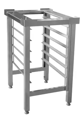 Podstawa pod spiętrowane piece, 475x460x340 mm, inox | REDFOX, MSDBD-4