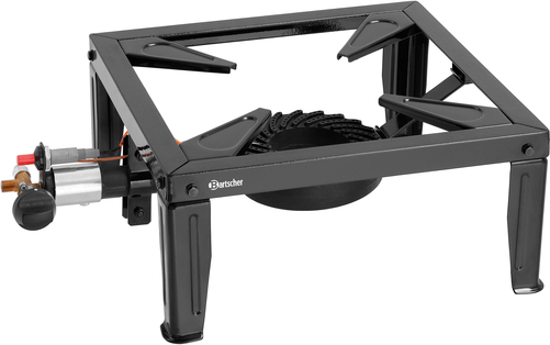 Taboret gazowy, kuchenka 10,5 kW, 410x540x180 mm | BARTSCHER, 1054603