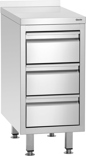 Szafka z szufladami 400x700x850 mm | BARTSCHER, 338307