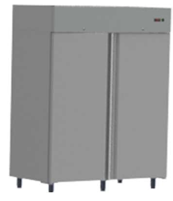 Szafa chłodnicza 2-drzwiowa, ze stali nierdzewnej, 1440x820x2030 mm | BOLARUS, Gastro C 1400