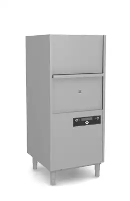 Zmywarka do garnków, 10.5 kW, 720x780x1730 (2000) mm, 400 V, z systemem rekuperacji, inox | RMGASTRO, S107 REC ABT