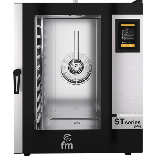 Piec konwekcyjno-parowy, piekarniczy, gazowy, 10x 600x400, 20,65 kW, 885x1060x1190 mm | FM, ST-Bakery