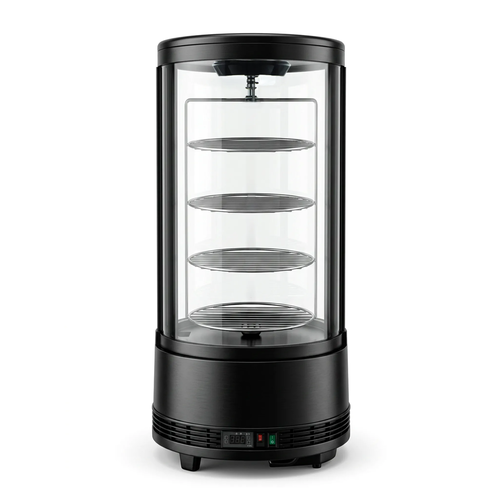 Witryna chłodnicza nastawna z oświetleniem LED, okrągła, 73 l, ⌀504x1060 mm | TECHNICA, Cold Line Air