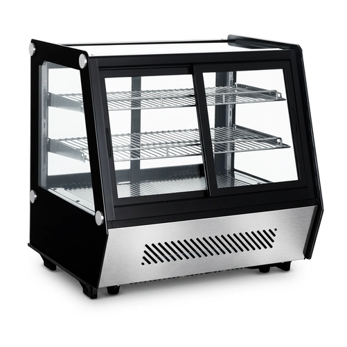 Witryna chłodnicza nastawna z oświetleniem LED, otwierana z obu stron, 125 l, 702x568x686 mm | TECHNICA, Cold Line
