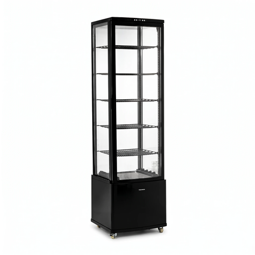 Witryna chłodnicza pionowa czarna, 270 l | TECHNICA, Cold Line Air