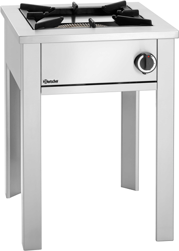 Taboret grzewczy gazowy 12,5 kW, 590x680x820 mm | BARTSCHER, 1051603