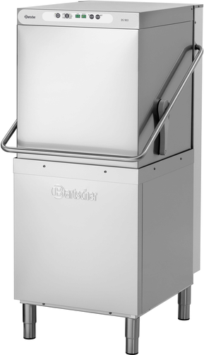 Zmywarka przelotowa do naczyń, kosz 500x500 mm, 725x955x1535 mm | BARTSCHER, 109342