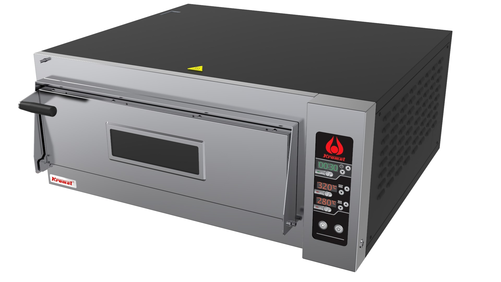 Piec do pizzy sterowanie elektryczne, 6 kW, 1000x946x450 mm | KROMET, 000.PEP-1SE