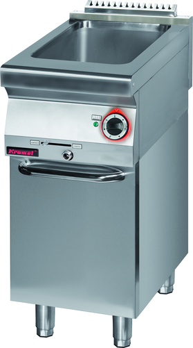 Podgrzewacz frytek  0,7 kW na podstawie szafkowej zamkniętej, 400x700x900 mm | KROMET, 700.PF-1.S.D