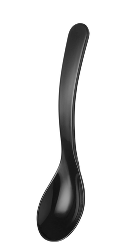 Łyżka do sałatek 0,03 l, czarna | HENDI, 564158