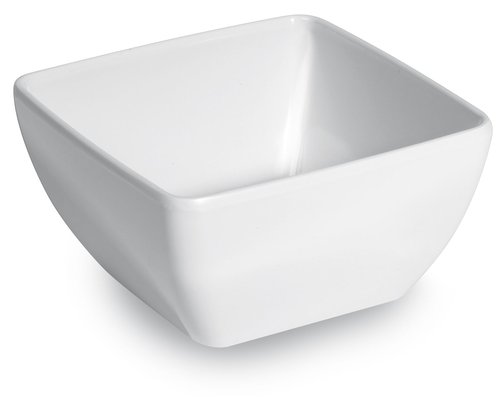 Miska kwadratowa z melaminy 130x130x65 mm | HENDI, 561560