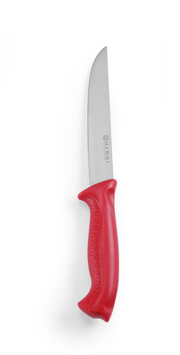 Nóż do mięsa HACCP 290 mm, czerwony | HENDI, 842423