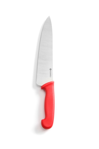 Nóż kucharski HACCP 385 mm, czerwony | HENDI, 842720