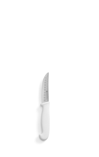 Nóż uniwersalny HACCP, szlif kulowy 190 mm, biały | HENDI, 842256