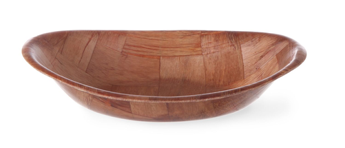 Owalny koszyk drewniany 195x140 mm | HENDI, 425503