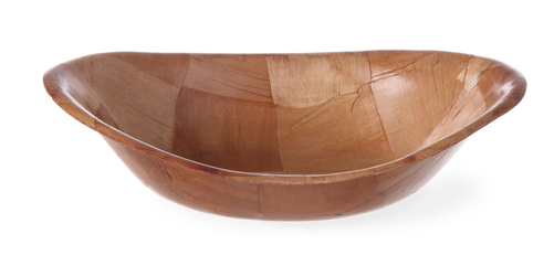 Owalny koszyk drewniany 255x190 mm | HENDI, 425602