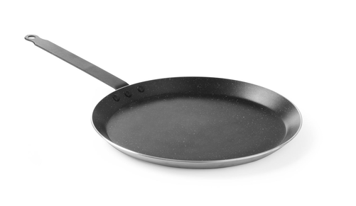 Patelnia do naleśników aluminiowa z marmurową powłoką nieprzywierającą o średnicy 320 mm | HENDI, 627686