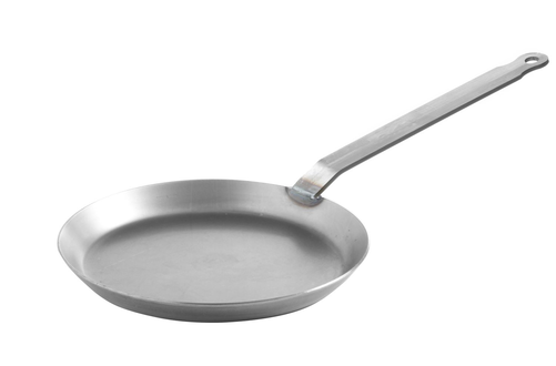 Patelnia do naleśników ze stali walcowanej o średnicy 230 mm | HENDI, 628805