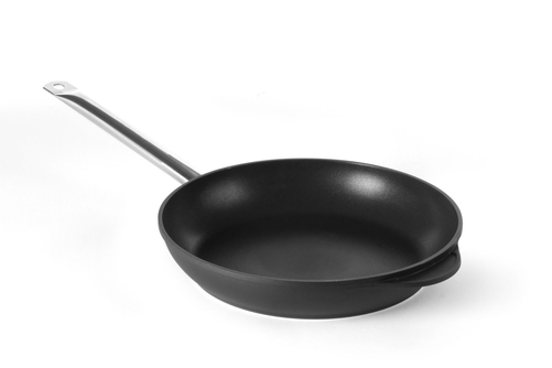 Patelnia indukcyjna z odlewu aluminium powlekana tytanem o średnicy 320 mm | HENDI, Profi Line