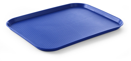 Taca z polipropylenu Fast Food, 350x450 mm, niebieska | HENDI, 878828
