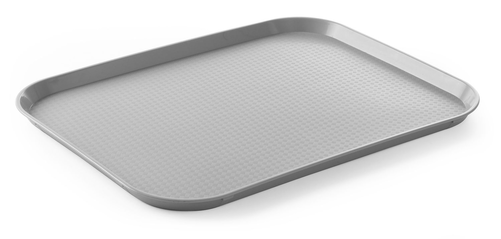 Taca z polipropylenu Fast Food, 350x450 mm, szara | HENDI, 878804