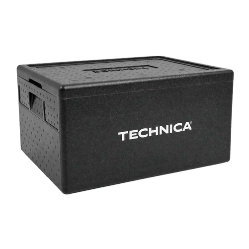 Pojemnik termoizolacyjny GN 1/1, głębokość 274 mm, 47,5 l, 600x400x324 z pokrywą, ładowany od góry | TECHNICA, Silver Line