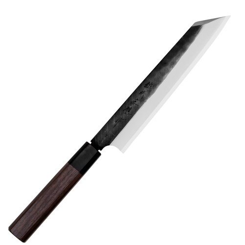 Nóż Kiritsuke 210 mm | HIDEO KITAOKA, Shirogami Black Oktagon