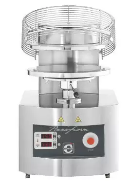 Prasa do ciasta do pizzy 50 cm, 6,6 kW, 560x710x860 mm | CUPPONE, PZF/50DS