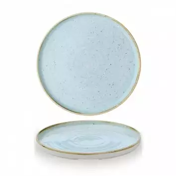 Talerz płytki okrągły z rantem 260 mm | CHURCHILL, Duck Egg Blue