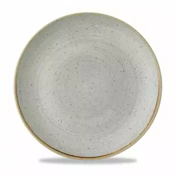 Talerz płytki okrągły 260 mm | CHURCHILL, Stonecast Raw Grey