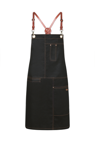 Fartuch unisex, 68x80 cm, czarny | KARLOWSKY, Urban X-Style