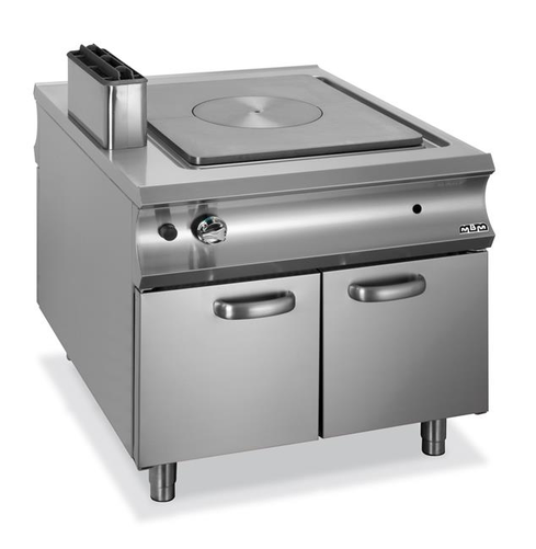 Kuchnia gazowa z płytą grzewczą na szafce, 900x1100x850 mm | MBM, Domina 1100