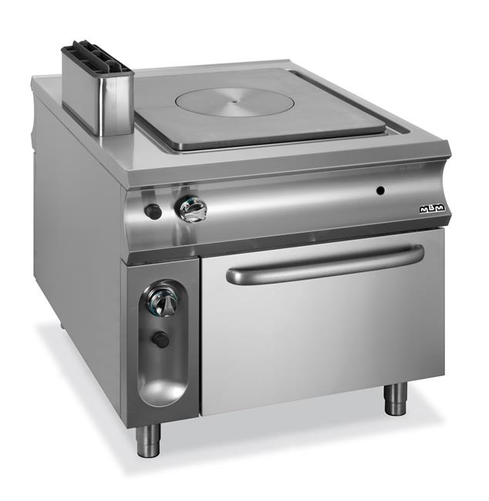 Kuchnia gazowa z płytą grzewczą z przelotowym piekarnikiem gazowym, 900x1100x850 mm | MBM, Domina 1100