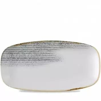 Półmisek prostokątny 350x189 mm | CHURCHILL, Homespun Accents Jasper Grey